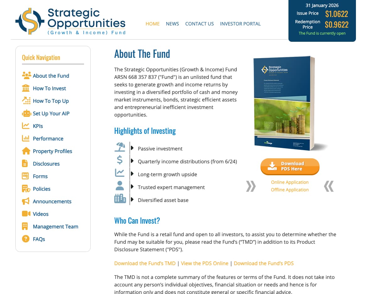The original SOGIF website built on an outdated template